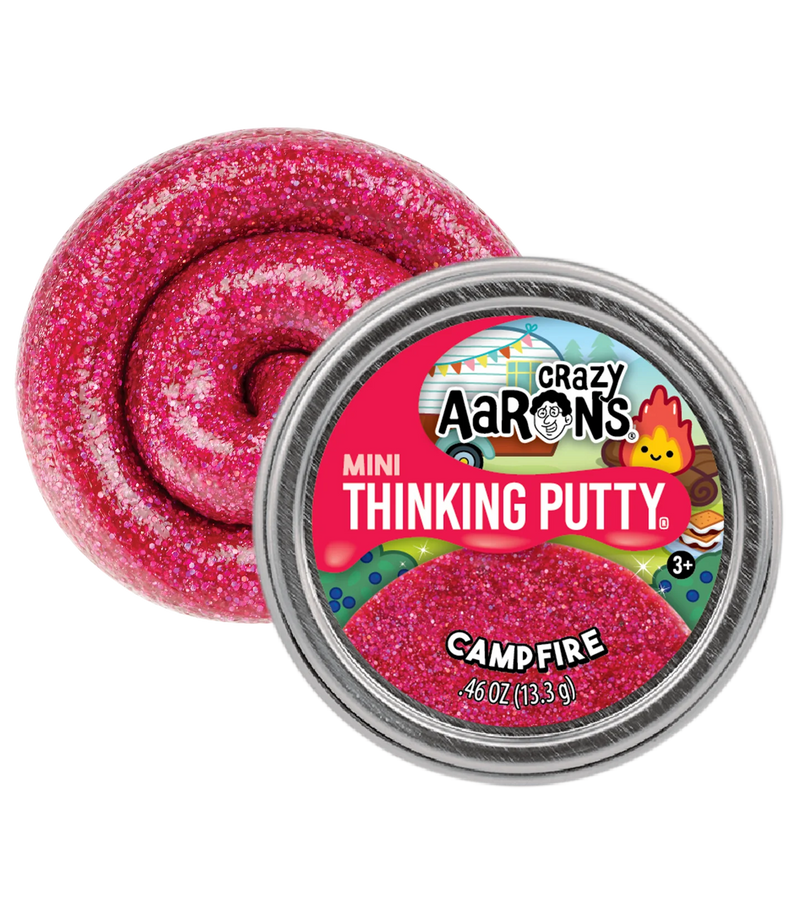 Crazy Aaron's - Mini Tin- Campfire Thinking Putty