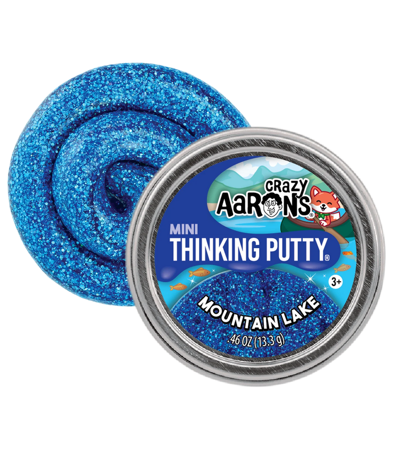 Crazy Aaron's - Mini Tin- Mountain Lake Thinking Putty