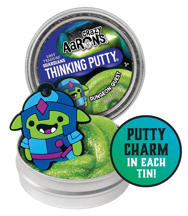 Crazy Aaron's - Mini Tin- Lost Treasure Guardians Mystery Thinking Putty