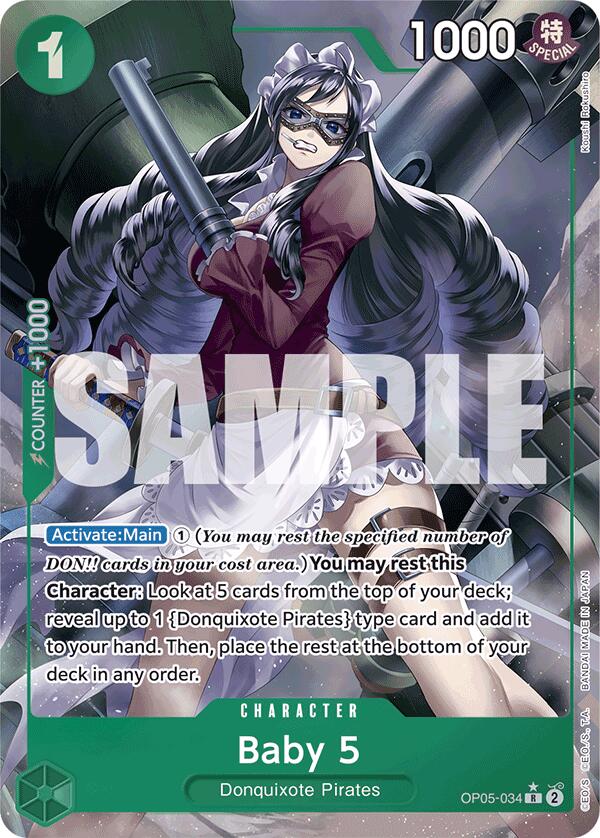 Baby 5 (OP05-034) (Full Art) [Premium Booster -The Best-]