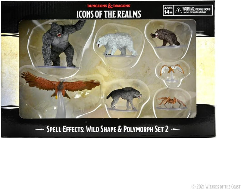 D&D Icons of the Realms: Spell Effects: Wild Shape & Polymorph Set 2