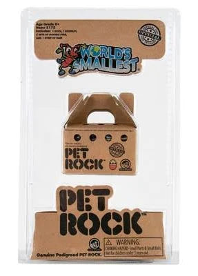 World's Smallest: Pet Rock