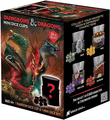 Dungeons & Dragons: Mini Mystery Dice Cups