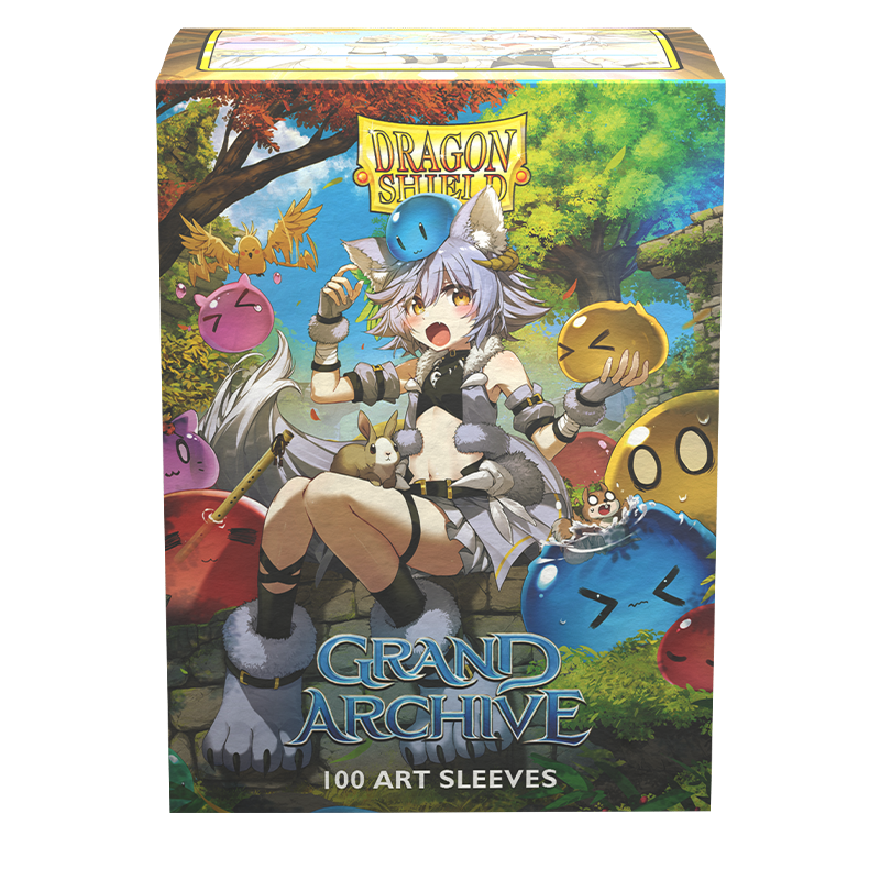 Dragon Shield: Standard 100ct Sleeves - Grand Archive (Silvie, Slime Sovereign)