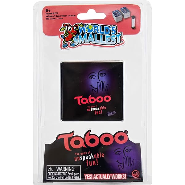 World's Smallest: Taboo