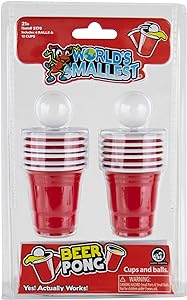 World's Smallest: Beer Pong