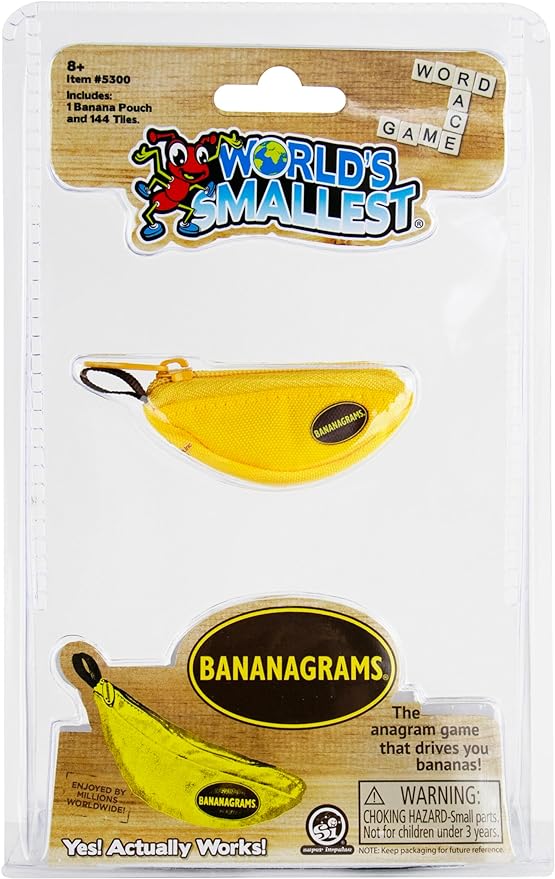 World's Smallest: Bananagrams