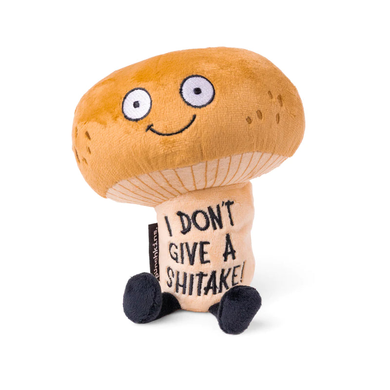 Punchkins: Plush Mushroom: "I Don't Give A Shitake"