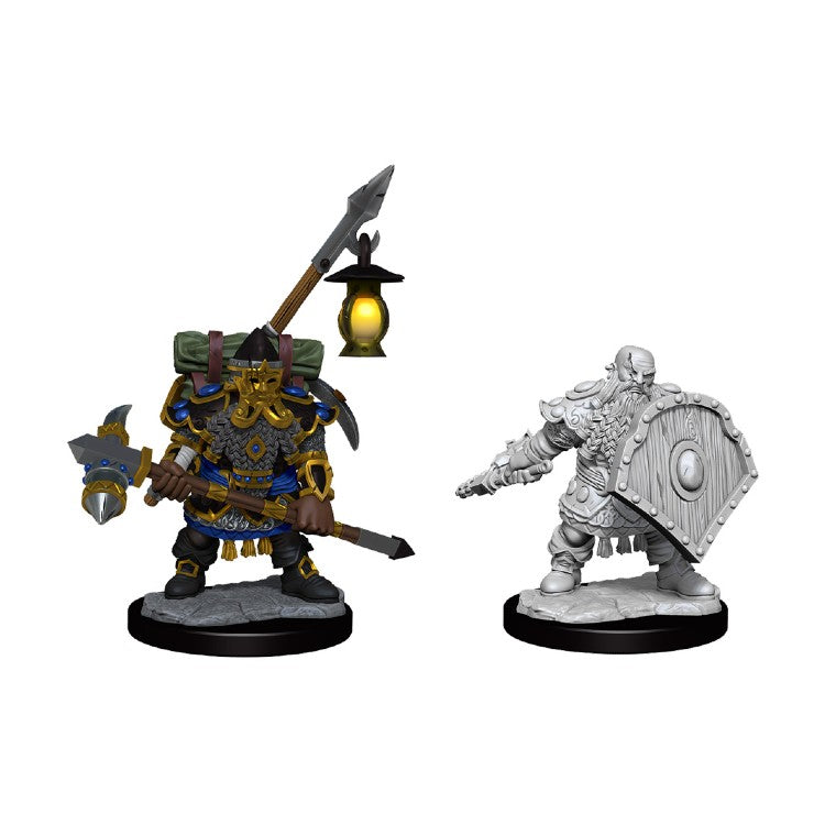 Wizkids: D&D Frameworks: Dwarf Fighter