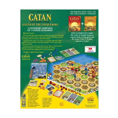 Catan: Cities & Knights Scenario: Legend of the Conquerors