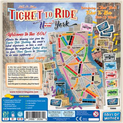 Ticket to Ride  New York