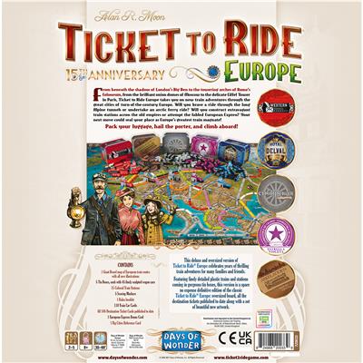 Ticket to Ride: Europe: 15th Anniversary