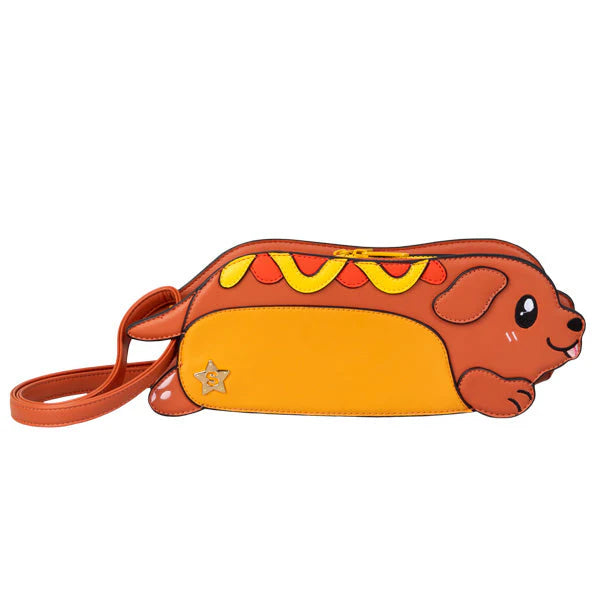 Hot Dog Dachshund Crossbody Purse