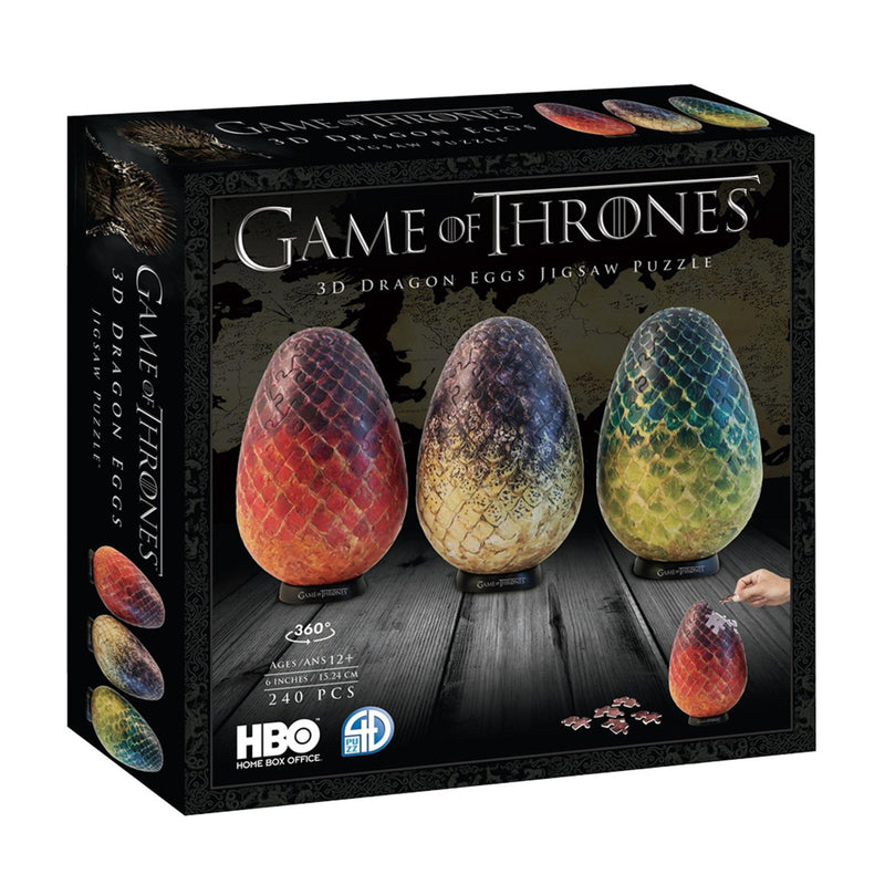 3D Puzzle Game of Thrones Dragon Egg Set