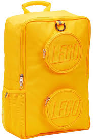 Lego Brick Backpack: Orange