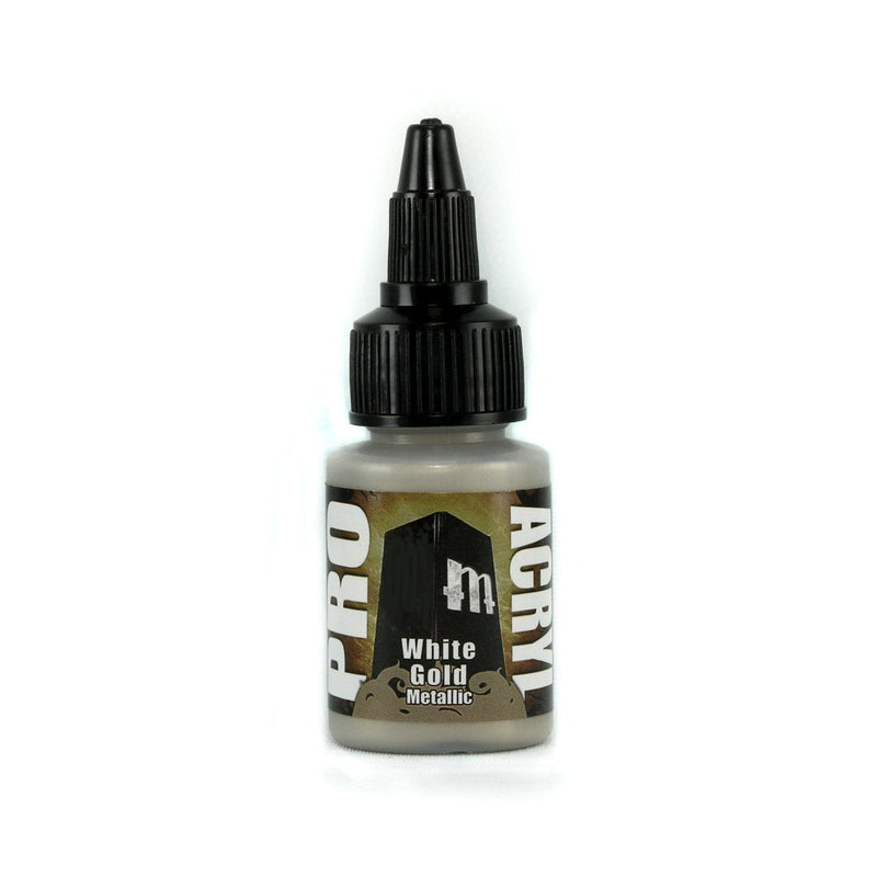 Monument Hobbies: Pro Acryl: White Gold (Metallic)
