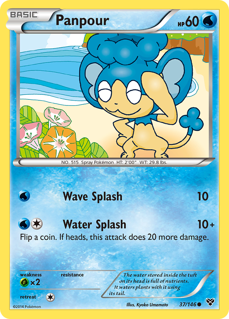 Panpour (37/146) [XY: Base Set]