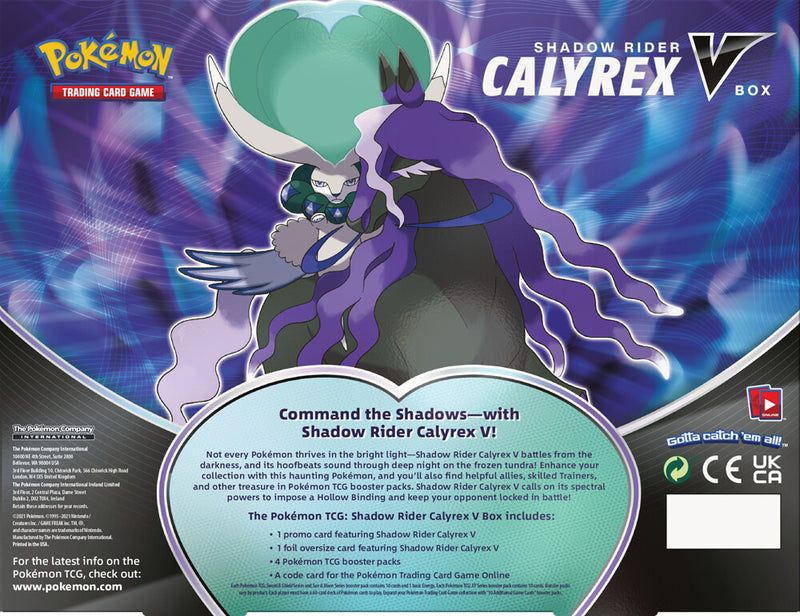 Pokemon Chilling Reign Ice Rider online Calyrex V Collection Box