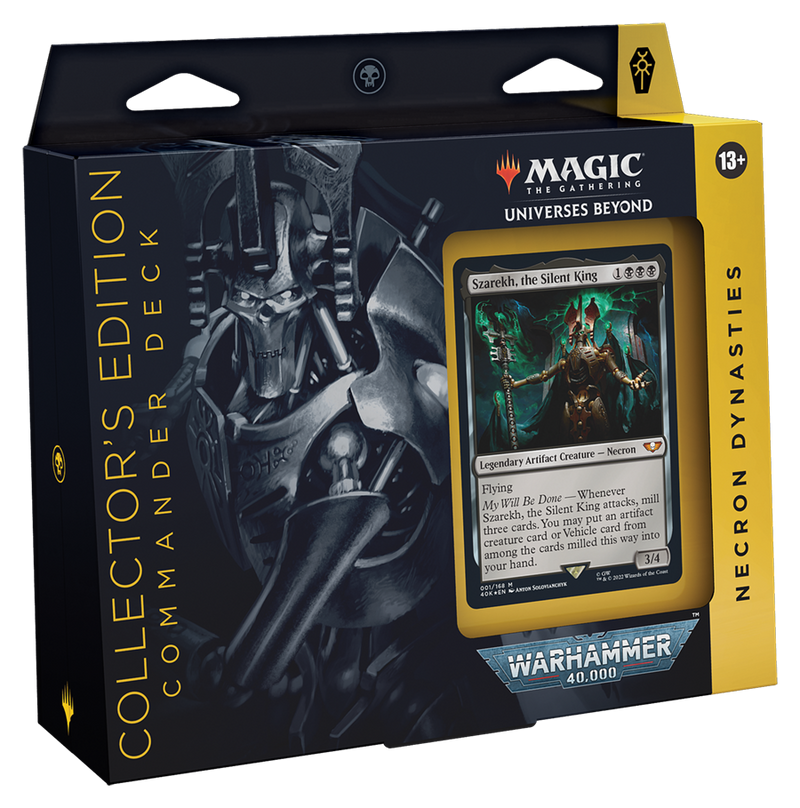 Universes Beyond: Warhammer 40,000 - Commander Deck (Necron Dynasties - Collector's Edition)