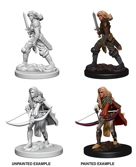 Wizkids: Pathfinder Deep Cuts: Human Female Fighter