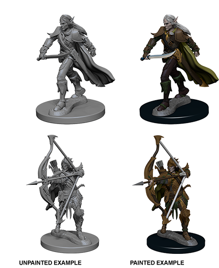 Wizkids: Pathfinder Deep Cuts: Elf Male Fighter