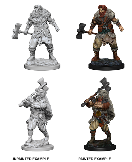 Wizkids: Nolzur's Marvelous Miniatures: Human Barbarian