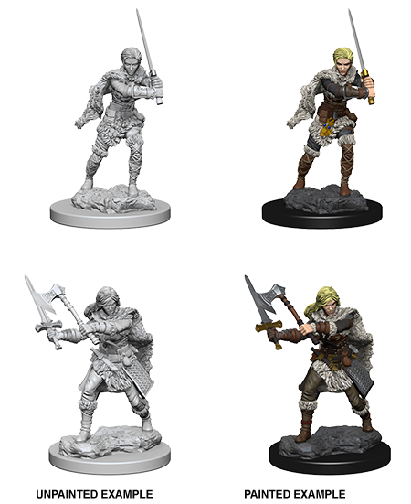 Wizkids: Nolzur's Marvelous Miniatures: Human Barbarian