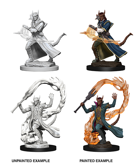 Wizkids: Nolzur's Marvelous Miniatures: Tiefling Sorcerer