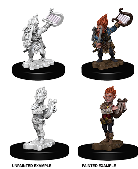 Wizkids: Pathfinder: Deep Cuts: Gnome Male Bard