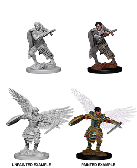 Wizkids: Nolzur's Marvelous Miniatures: Aasimar Fighter