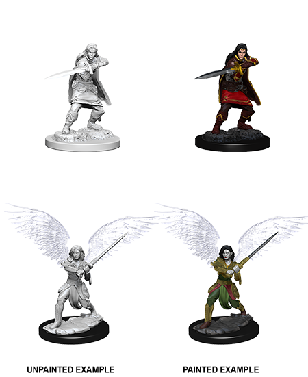 Wizkids: Nolzur's Marvelous Miniatures: Aasimar Fighter