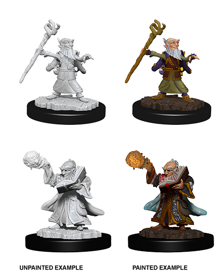 Wizkids: Nolzur's Marvelous Miniatures: Gnome Wizard