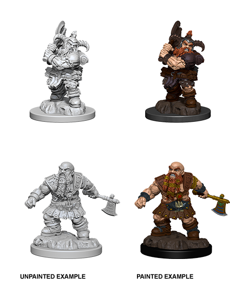 Wizkids: Nolzur's Marvelous Miniatures: Dwarf Barbarian