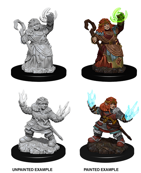 Wizkids: Pathfinder: Deep Cuts: Female Dwarf Summoner