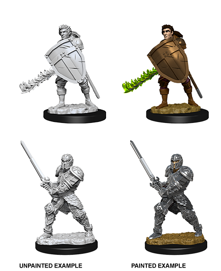 Wizkids: Nolzur's Marvelous Miniatures: Human Fighter