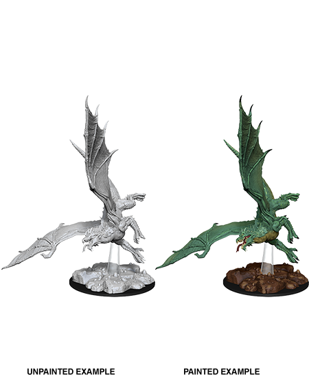 Wizkids: Nolzur's Marvelous Miniatures: Young Green Dragon