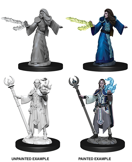 Wizkids: Nolzur's Marvelous Miniatures: Elf Wizard