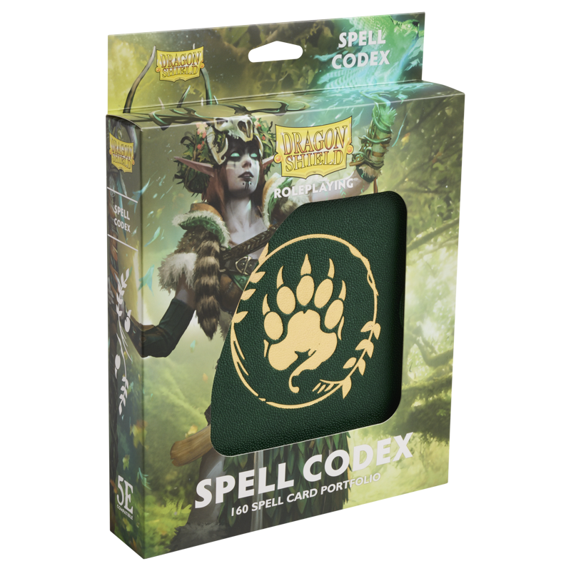 Dragon Shield: Spell Codex - Green (160 Slots)