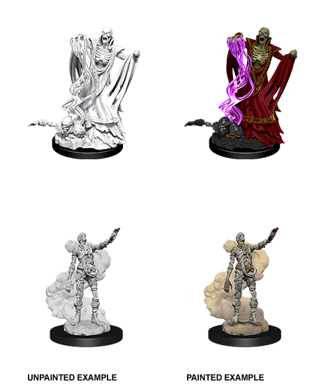 Wizkids: Nolzur's Marvelous Miniatures: Lich & Mummy Lord