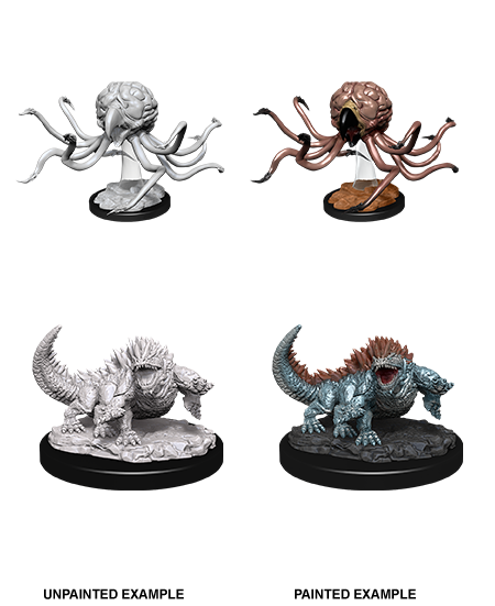 Wizkids: Nolzur's Marvelous Miniatures: Grell & Basilisk