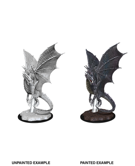 Wizkids: Nolzur's Marvelous Miniatures: Young Silver Dragon