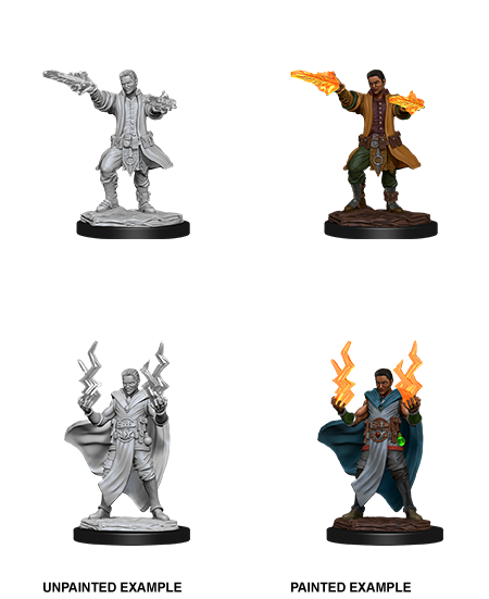 Wizkids: Nolzur's Marvelous Miniatures: Human Sorcerer