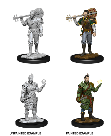 Wizkids: Nolzur's Marvelous Miniatures: Half-Elf Bard