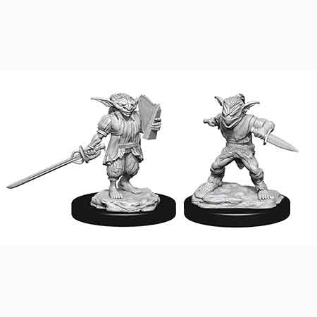 Wizkids: Nolzur's Marvelous Miniatures: Male Goblin Rogue & Female Goblin Bard