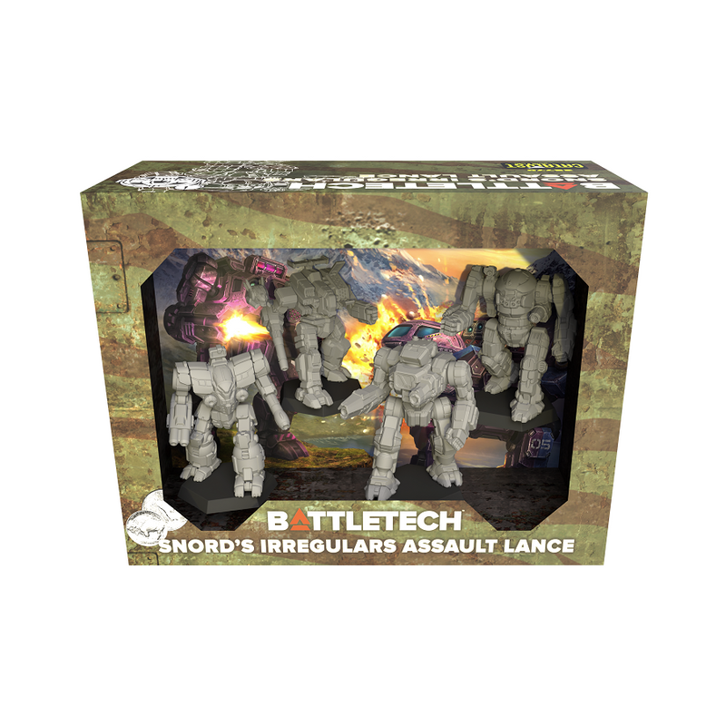 Battletech: Snord's Irregulars Assault Lance