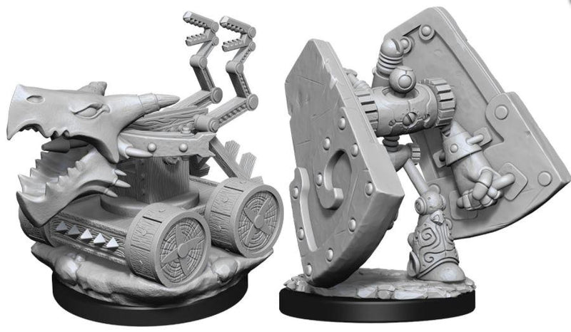 Wizkids: Nolzur's Marvelous Miniatures: Stone Defender & Oaken Bolter