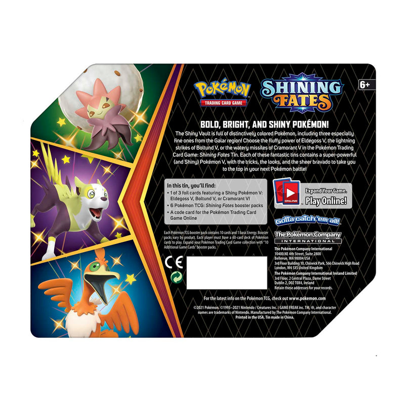 Pokemon store TCG Shining Fates Shiny Eldegoss V Box New Sealed