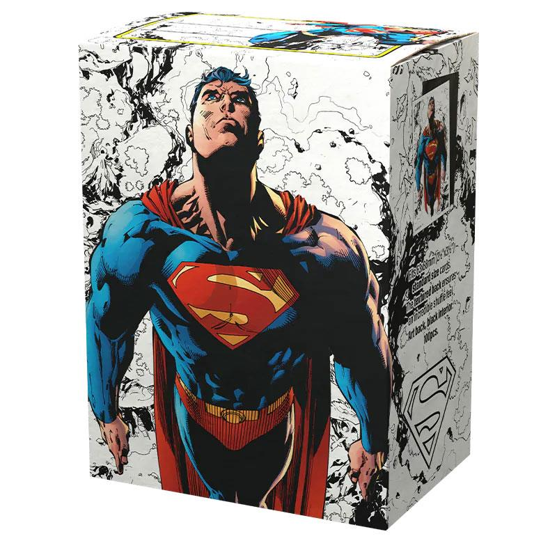 Dragon Shield: Standard 100ct Art Sleeves - Superman Core Full Art (Dual Matte)