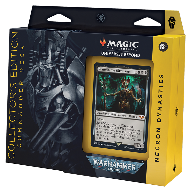 Universes Beyond: Warhammer 40,000 - Commander Deck (Necron Dynasties - Collector's Edition)