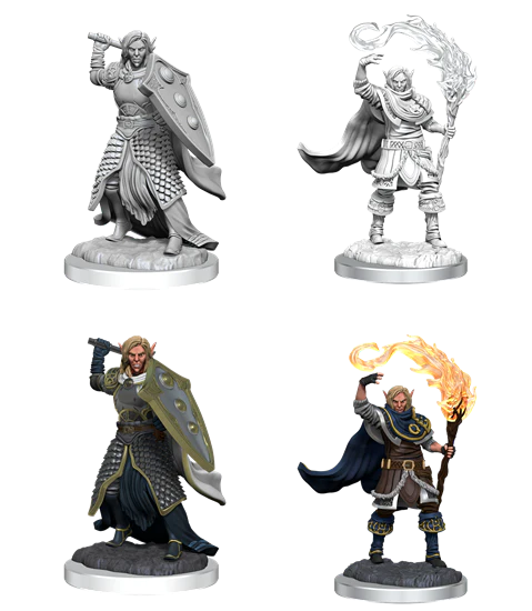 Wizkids: Nolzur's Marvelous Miniatures: Elf Cleric